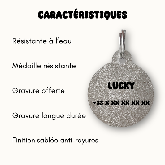 Médailles personnalisées pour chien - Doggy Charms