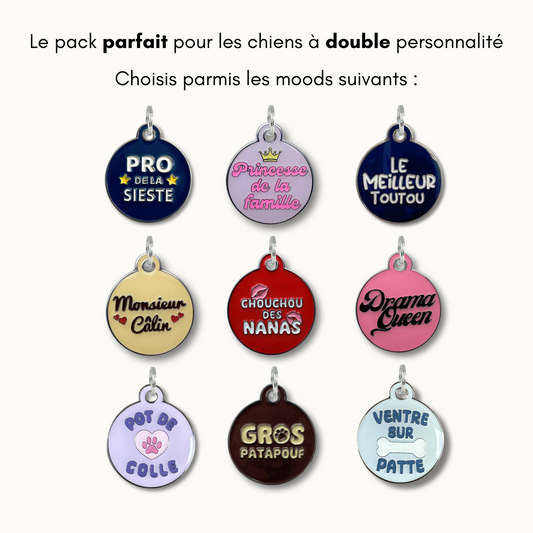 Médailles personnalisées pour chien - Doggy Charms