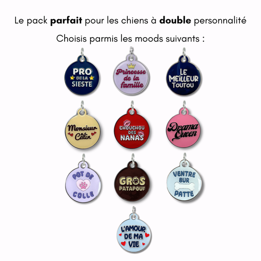 Médailles personnalisées pour chien - Doggy Charms