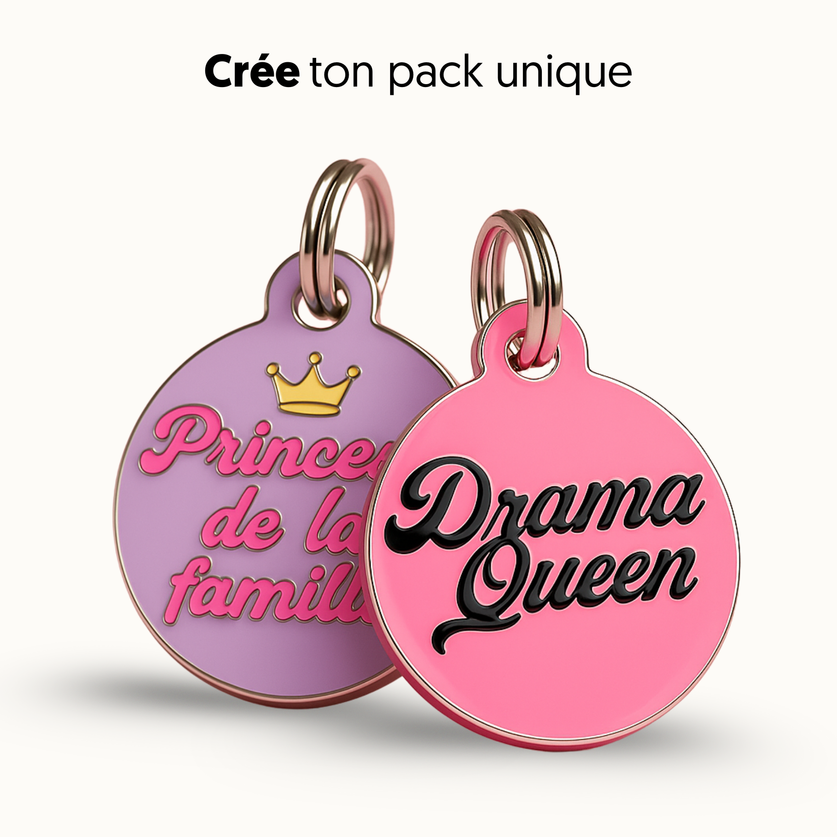 Médailles personnalisées pour chien - Doggy Charms