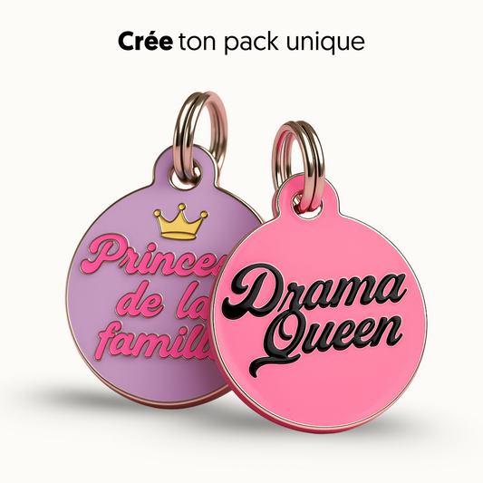 Médailles personnalisées pour chien - Doggy Charms