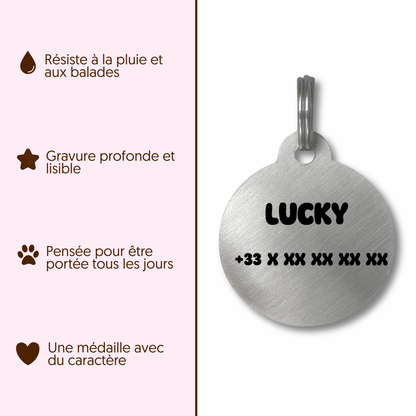 Médailles personnalisées pour chien - Doggy Charms