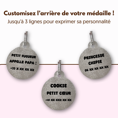 Médailles personnalisées pour chien - Doggy Charms